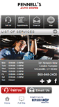 Mobile Screenshot of pennellsautocenter.com